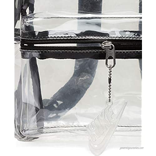 Nike Just Do It Mini Backpack (Clear(CW9258-975)/Black One Size)