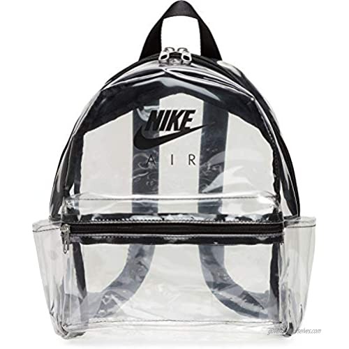 Nike Just Do It Mini Backpack (Clear(CW9258-975)/Black  One Size)