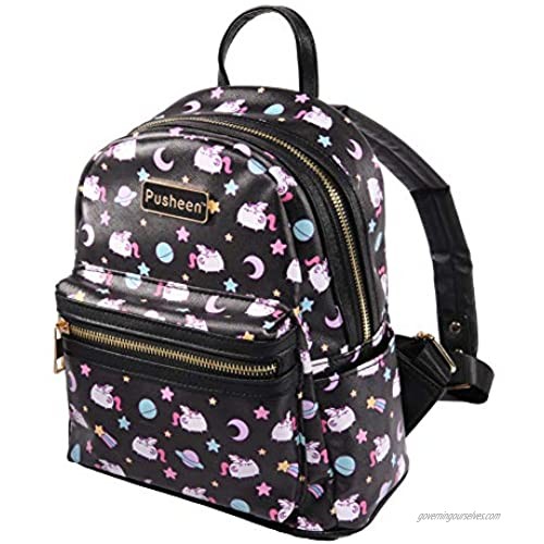 Pusheen the Cat Super Pusheenicorn Mini Backpack Girls Everyday Small Bag with Straps