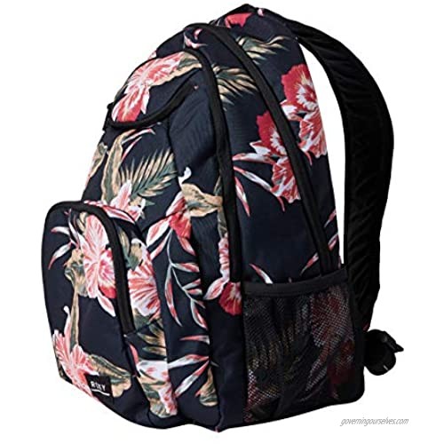 Roxy Junior's Shadow Swell Backpack anthracite castaway floral One Size