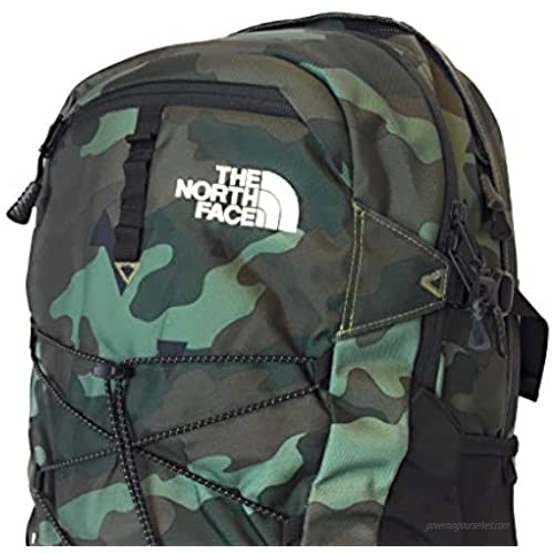 The North Face Borealis Unisex Outdoor Backpack Olive Green Camo (Bright Olive Green Camo)
