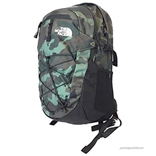 The North Face Borealis Unisex Outdoor Backpack  Olive Green Camo (Bright Olive Green Camo)