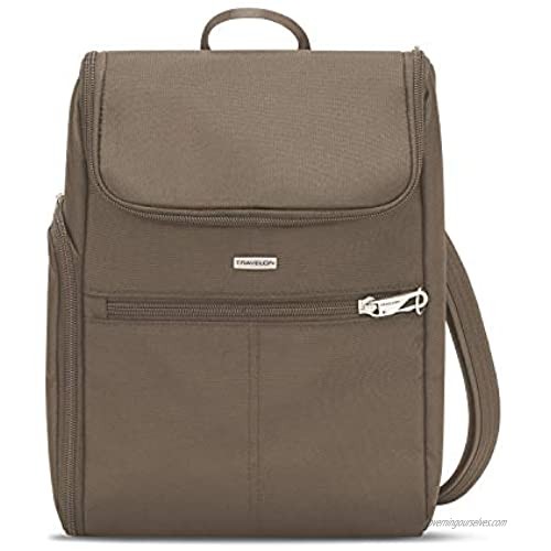 Travelon Anti-Theft-Classic Small Convertible Backpack  Nutmeg  One Size