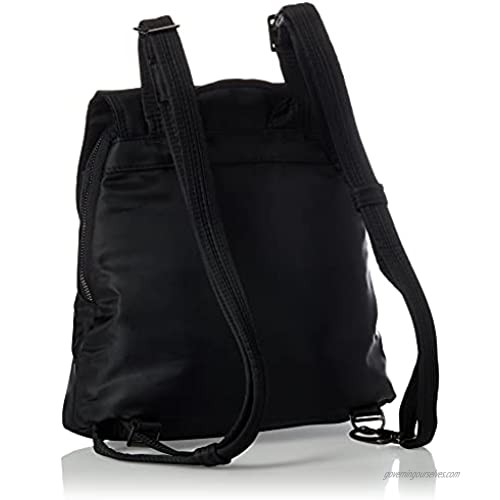 Travelon Women's Anti-Theft Tailored Backpack Onyx 12 x 11 x 3.75