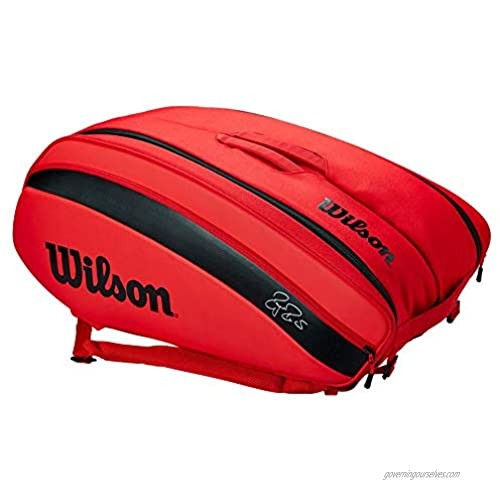 Wilson RF DNA 12 pack Tennis Bag - Red