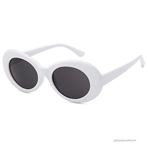 Armear Clout Goggles Oval Mod Retro Vintage Sunglasses Round Lens