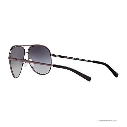 AX Armani Exchange Ax2002 Metal Aviator Sunglasses