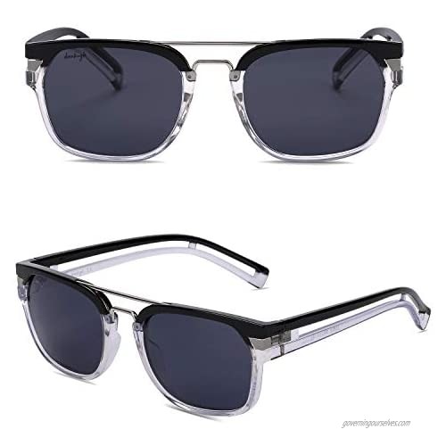 Donahugh Designer Sunglasses For Men Women Fashion Polarized Retro Sun Glasses