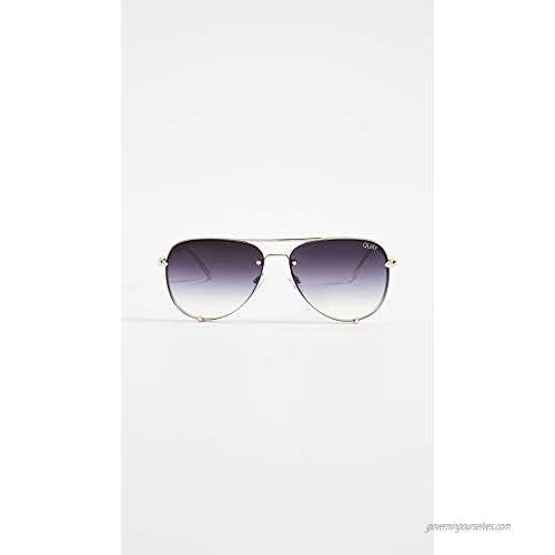 Quay Women's High Key Mini Rimless Sunglasses