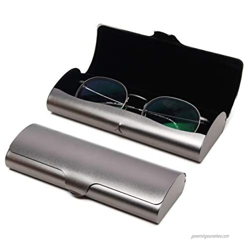 Aluminum Ultra-Light Eyeglass Case Hard Shell Nearsighted Glasses Case for Women & Men
