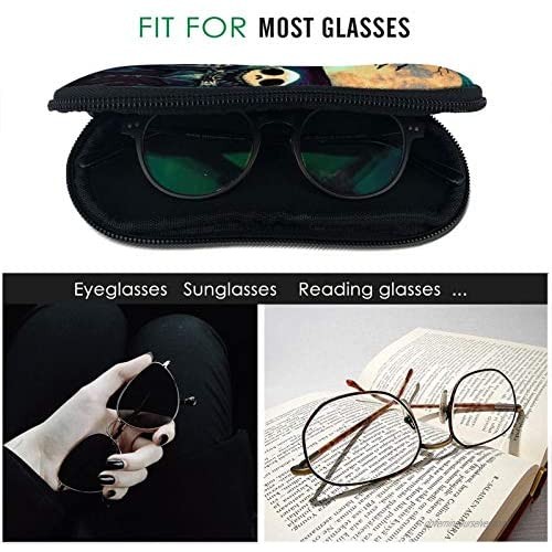glasses case with carabiner Night ultra light portable sunglasses eyeglasses bag soft
