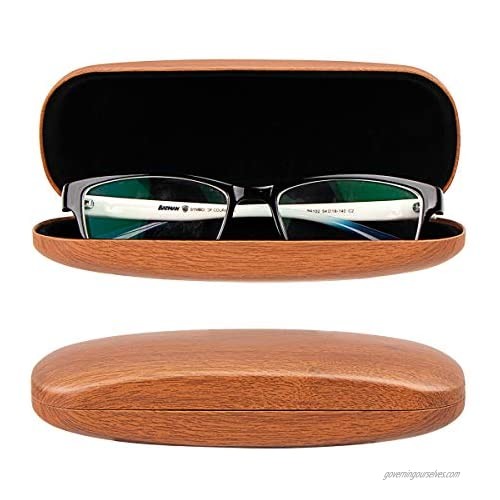Hard Shell Glasses Case  Wool Pattern Protection Eyeglasses Case
