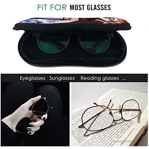 Nar-Uto Unisex Hard Shell Eyeglasses Cases/Glasses Case Hard Shell/Eyeglass And Sunglass Case For Men Women And Kids