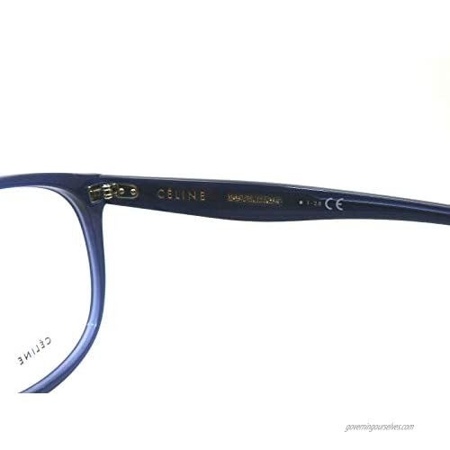 Celine CL50021I - 084 ACETATE Eyeglass Frame Blue 53mm