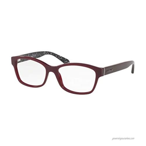 Eyeglasses Coach HC 6116 5509 OXBLOOD
