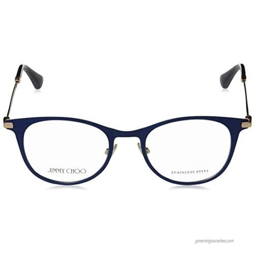 Eyeglasses Jimmy Choo 208 0RCT Matte Blue / 00 Demo Lens