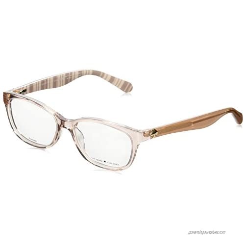 KATE SPADE Eyeglasses BRYLIE 0QGX Beige Striped White