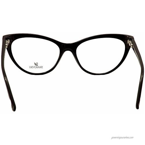 SWAROVSKI Eyeglasses SK5174 GRAZIA 001 Shiny Black