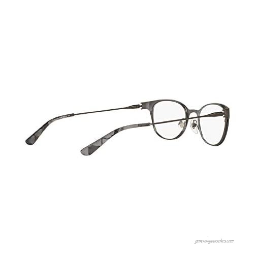 Tory Burch TY1050 Eyeglass Frames 3162-51 - Satin Dk Gun/black Mosaic TY1050-3162-51