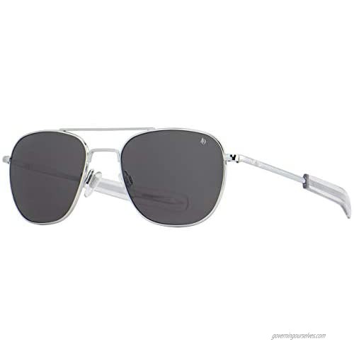 AO Original Pilot Sunglasses - SkyMaster Glass Lenses - Bayonet Temple