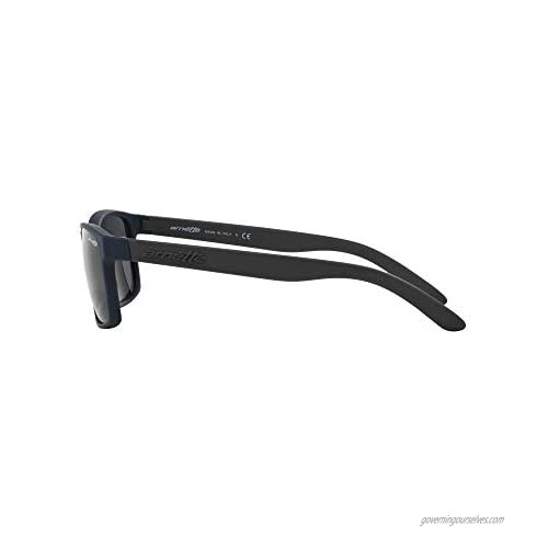 ARNETTE Men's An4185 Slickster Rectangular Sunglasses