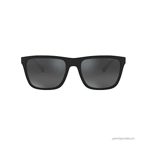 AX Armani Exchange Men's Ax4080s Square Sunglasses