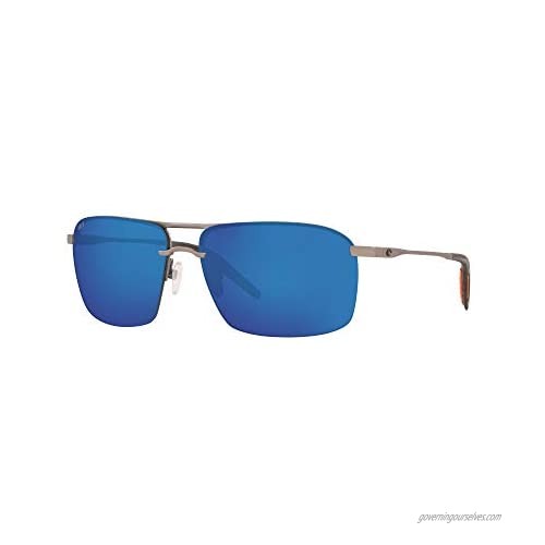 Costa Del Mar Men's Skimmer Rectangular Sunglasses