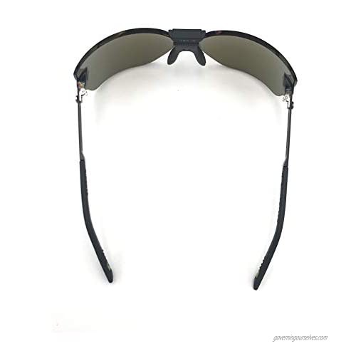 Gargoyles Men's Classic wrap Sunglasses Matte Black 70mm