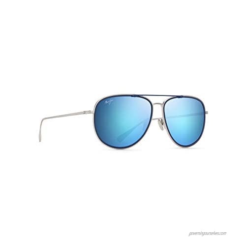 Maui Jim Fair Winds W/Patented Polarizedplus2 Lenses Aviator Sunglasses