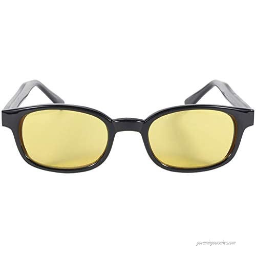 Pacific Coast Sunglasses Original KD's Biker Sunglasses 3-pack Smoke Yellow and Clear Lenses