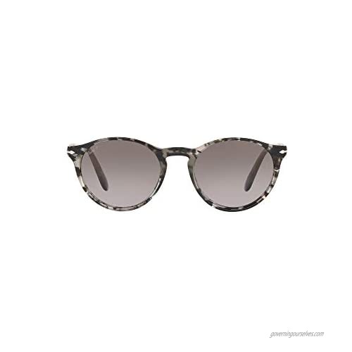 Persol PO3092SM Phantos Sunglasses  Grey Tortoise/Gradient Grey Polarized  50 mm