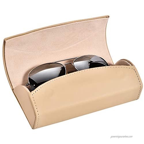 DETIGUOJI Spectacle Case with hook Glasses Case with hook automobile sun visor glasses case for Car (Khika)