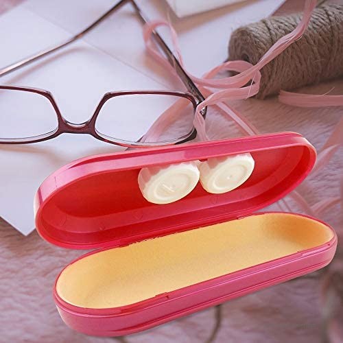 DualCase Eyeglasses & Contacts Combo Carrying Case Plastic - Lot of 3. #AP68712.