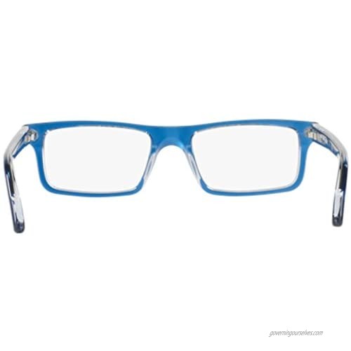 Arnette LO-FI AN7060 - 1130 Eyeglasses TRASLUCENT BLUE Frame w/ Clear Demo Lens 47mm