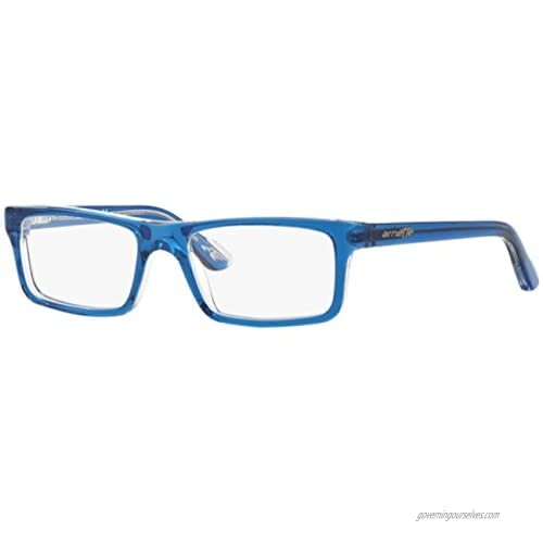 Arnette LO-FI AN7060 - 1130 Eyeglasses  TRASLUCENT BLUE Frame w/ Clear Demo Lens 47mm