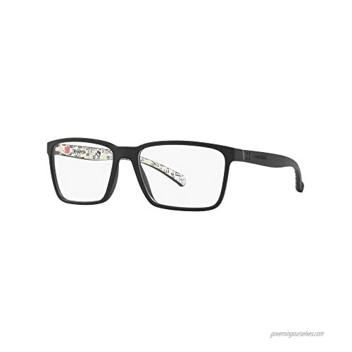ARNETTE Men's An7154 Rectangular Prescription Eyeglass Frames