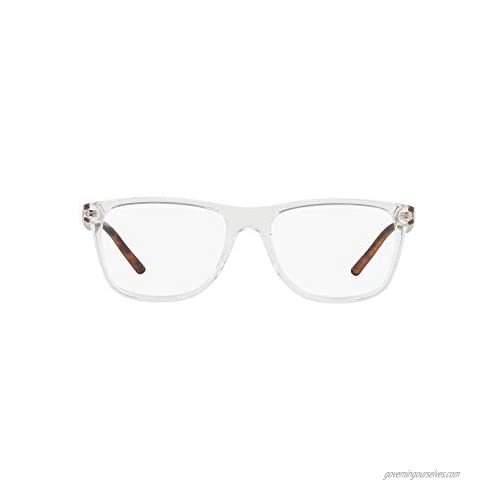 AX Armani Exchange Men's Ax3048f Asian Fit Rectangular Prescription Eyeglass Frames