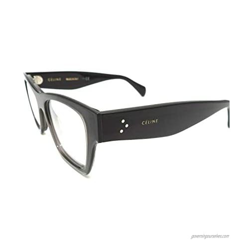 Celine CL50014I - 020 ACETATE Eyeglass Frame Dark Grey 50mm