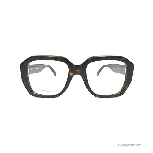 Celine CL50017I - 052 ACETATE Eyeglass Frame Dark Tortoise 51mm