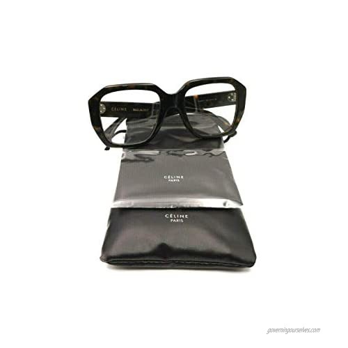 Celine CL50017I - 052 ACETATE Eyeglass Frame Dark Tortoise 51mm