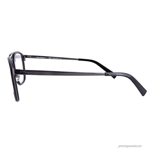 Eyeglasses Salvatore Ferragamo SF 2834 001 Black/Clear Lens