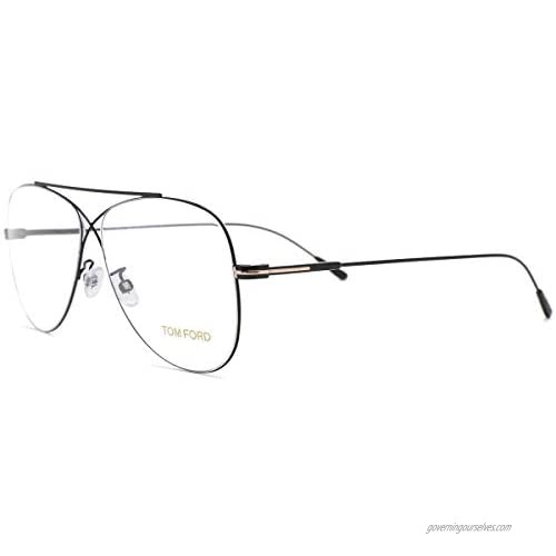 Eyeglasses Tom Ford FT 5531 001 Shiny Black Rose Goldt Logo