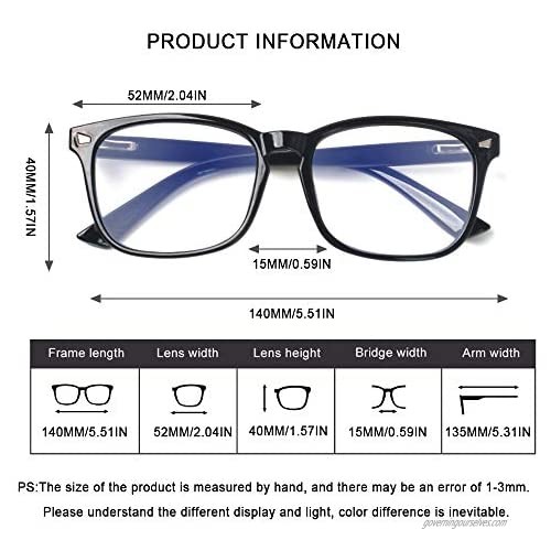 Progressive Multifocus Reading Glasses Women Men Blue Light Blocking Anti Eye Strain/Glare/UV Filter Computer Readers