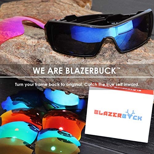 BlazerBuck Polycarbonate Polarized Replacement Lenses for BOSE Rondo S/M Sunglasses