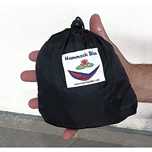 Hammock Bliss - Ultralight Travel Daypack - Super Durable Waterproof & Comfortable Yet Only 5.25 oz (Black)
