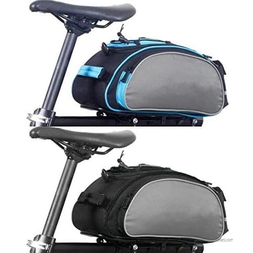 SOTTYH Bicycle Seat Rear Bag Waterproof Bike Storage Pannier Rack Pack Shoulder Cycling Bag Seat Carrier