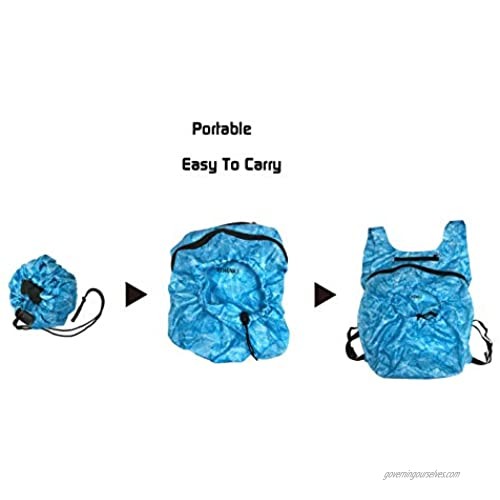 WEMOVE SPORTS Backpack Light Waterproof Daypack Foldable Backpack for Travel Camp Backpack