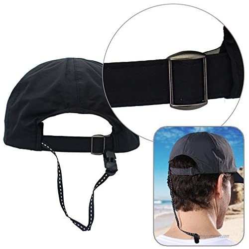 Gracelife Waterproof Baseball Cap Foldable Sun Hat Unisex Man Woman Peaked Outdoor Quick-Drying Collapsible Portable Hat
