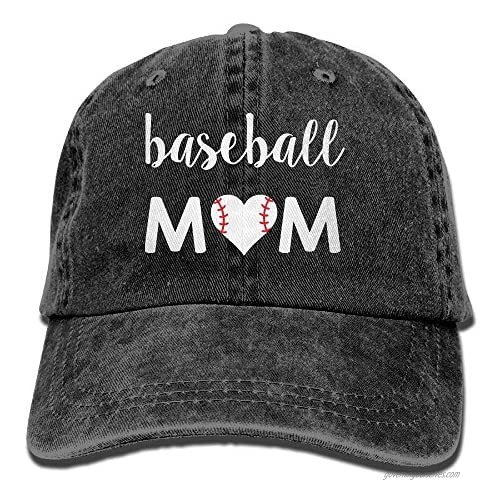 HHNLB Baseball Mom 1 Vintage Jeans Baseball Cap for Men and Women