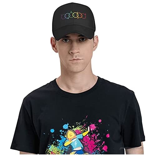 LGBT Gay Pride Hat Baseball Cap Lesbian Rainbow Dad Hat Pride Month Gifts Unisex Adjustable Trucker Hat